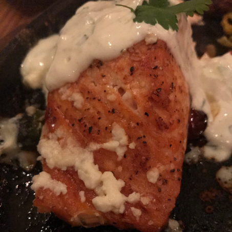 #salmon #fish with Tazicki sauce